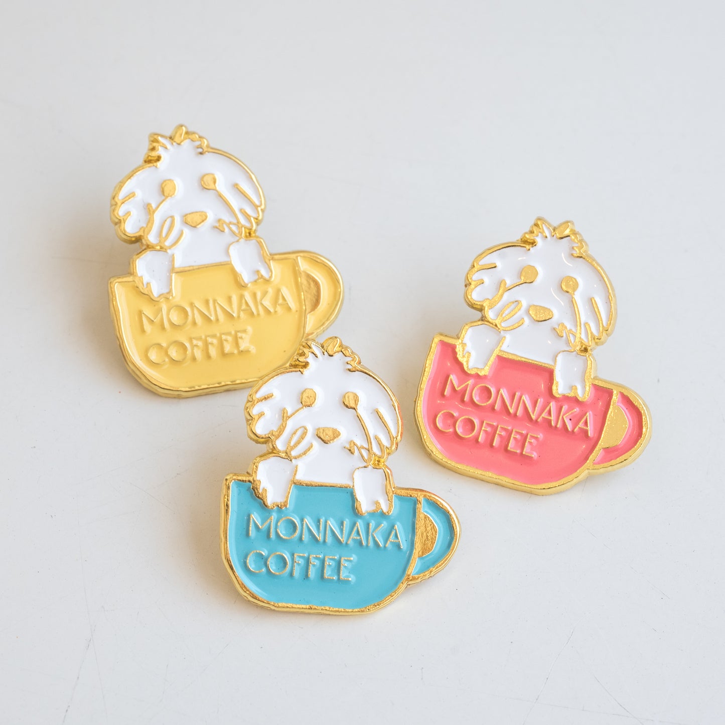 MONNAKA COFFEE オリジナルピンバッジ
