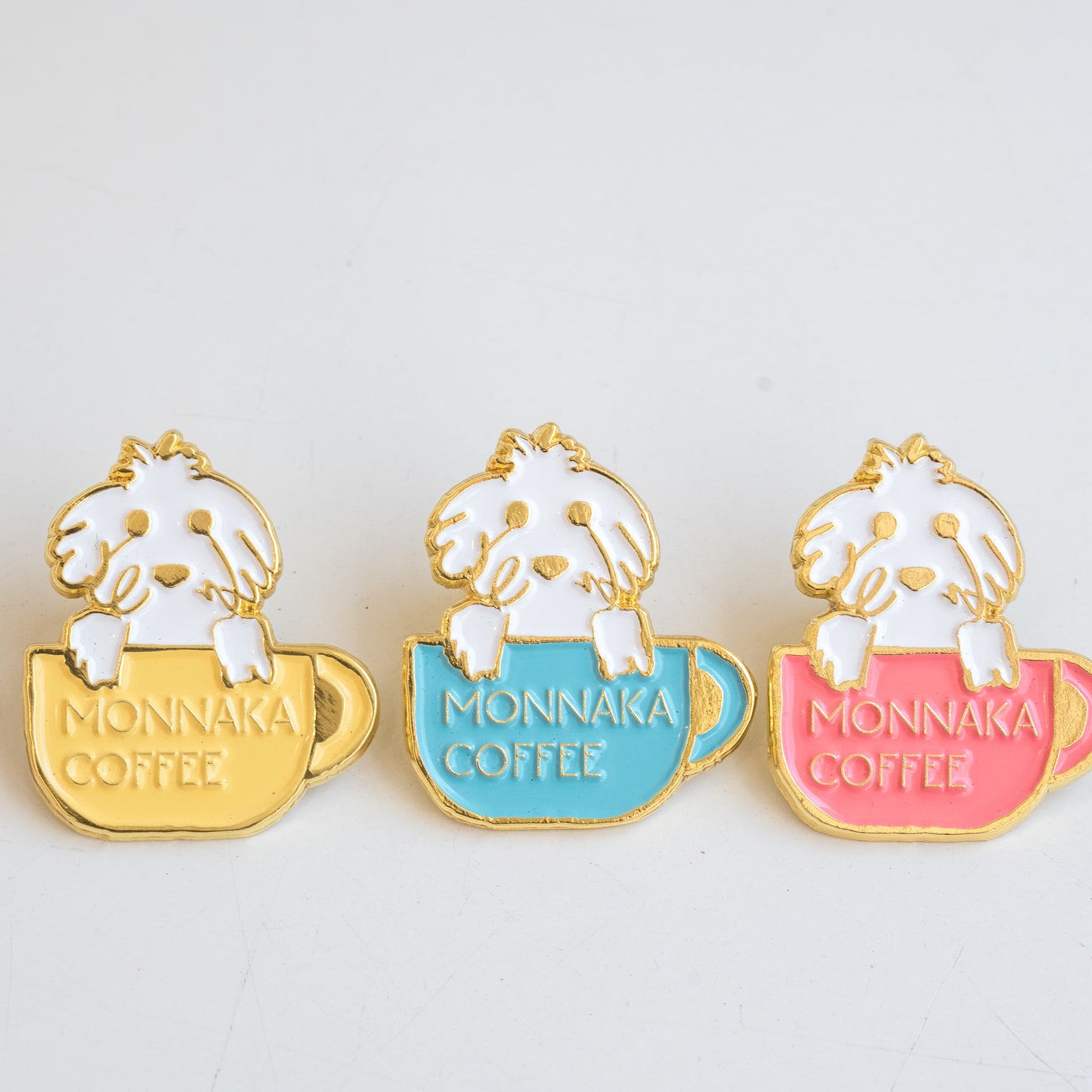 MONNAKA COFFEE オリジナルピンバッジ