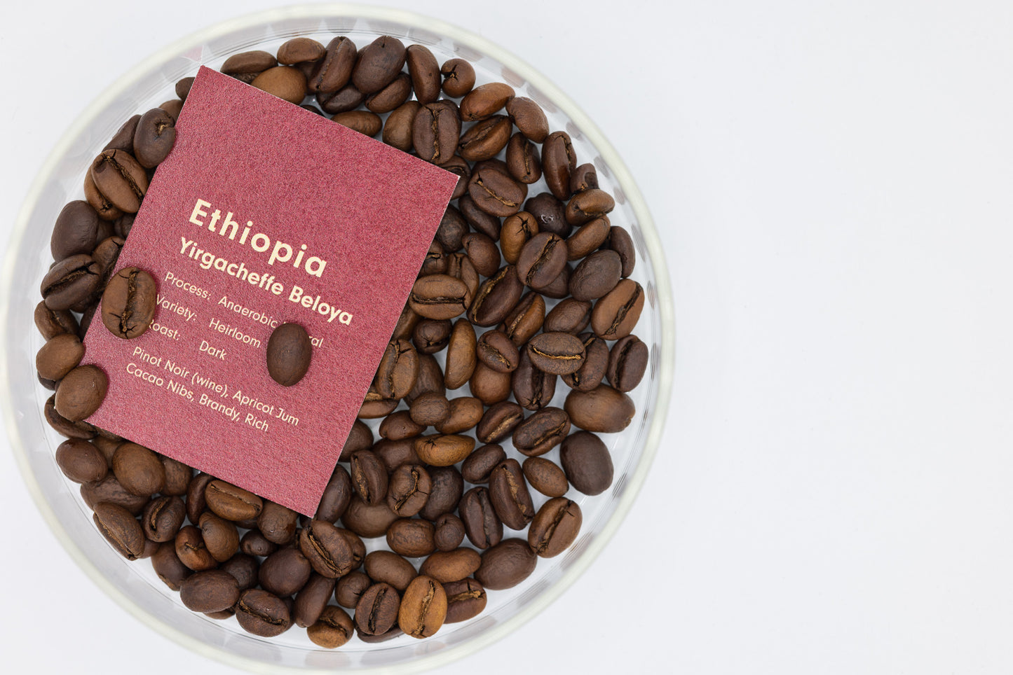 ETHIOPIA BELOYA WS  ANAEROBIC NATURAL DARK（エチオピア ベロヤWS アナエロビック ナチュラル 深煎り）