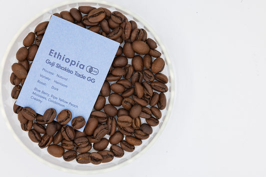 【JAS】ETHIOPIA GUJI SHAKISO TADE GG NATURAL DARK（エチオピア グジ シャキソ タデGG ナチュラル 深煎り）