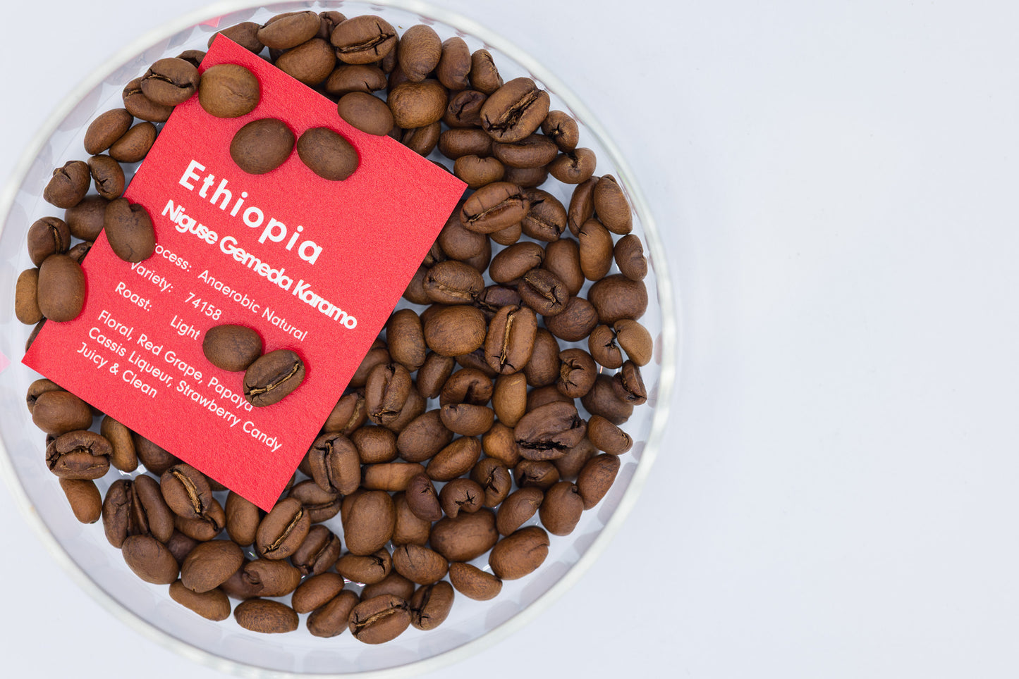 ETHIOPIA NIGUSE GEMEDA KARAMO ANAEROBIC NATURAL（エチオピア 二グセ ゲメダ カラモ アナエロビック ナチュラル）