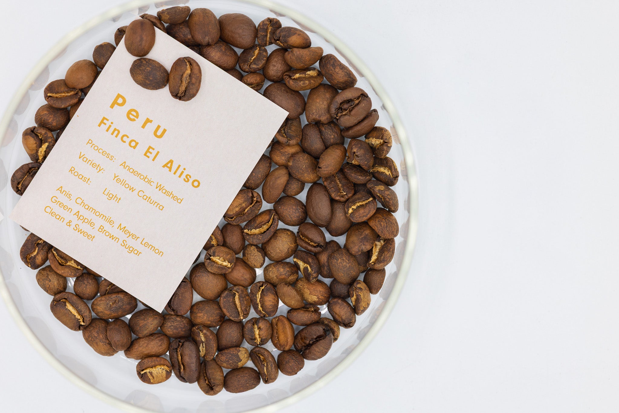 PERU FINCA EL ALISO YELLOW CATURRA ANAEROBIC WASHED