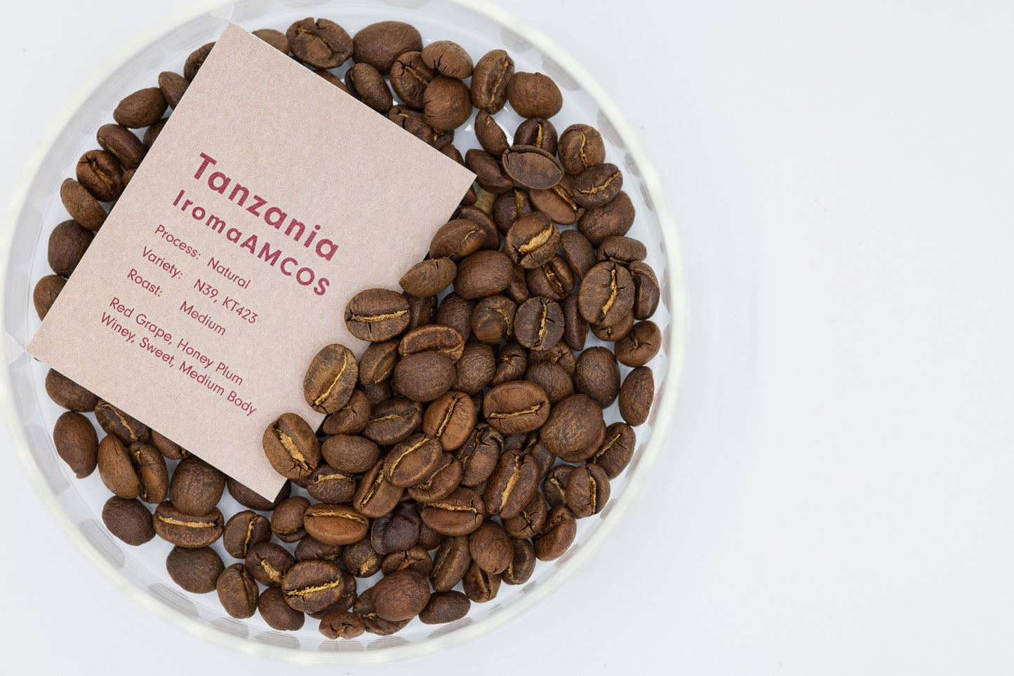 TANZANIA IROMA NATURAL（タンザニア イロマAMCOS ナチュラル）(0.5kg/卸売専用)